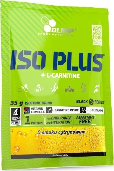 OLIMP SPORT NUTRITION Olimp Iso plus L-Carnitine saszetka 35g cytryna