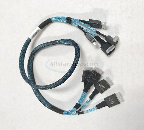 Intel 1U Switch cable SFF-8611(890 mm)
