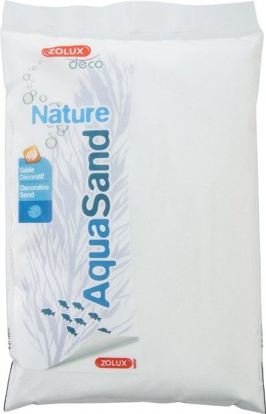 Zolux Żwirek Aquasand Nature śnieżnobiały krystobalit 4kg