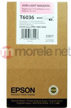 Tusz Epson Tusz T603 Vivid light magenta 220ml Stylus Pro 7880/9880 (C13T603600)