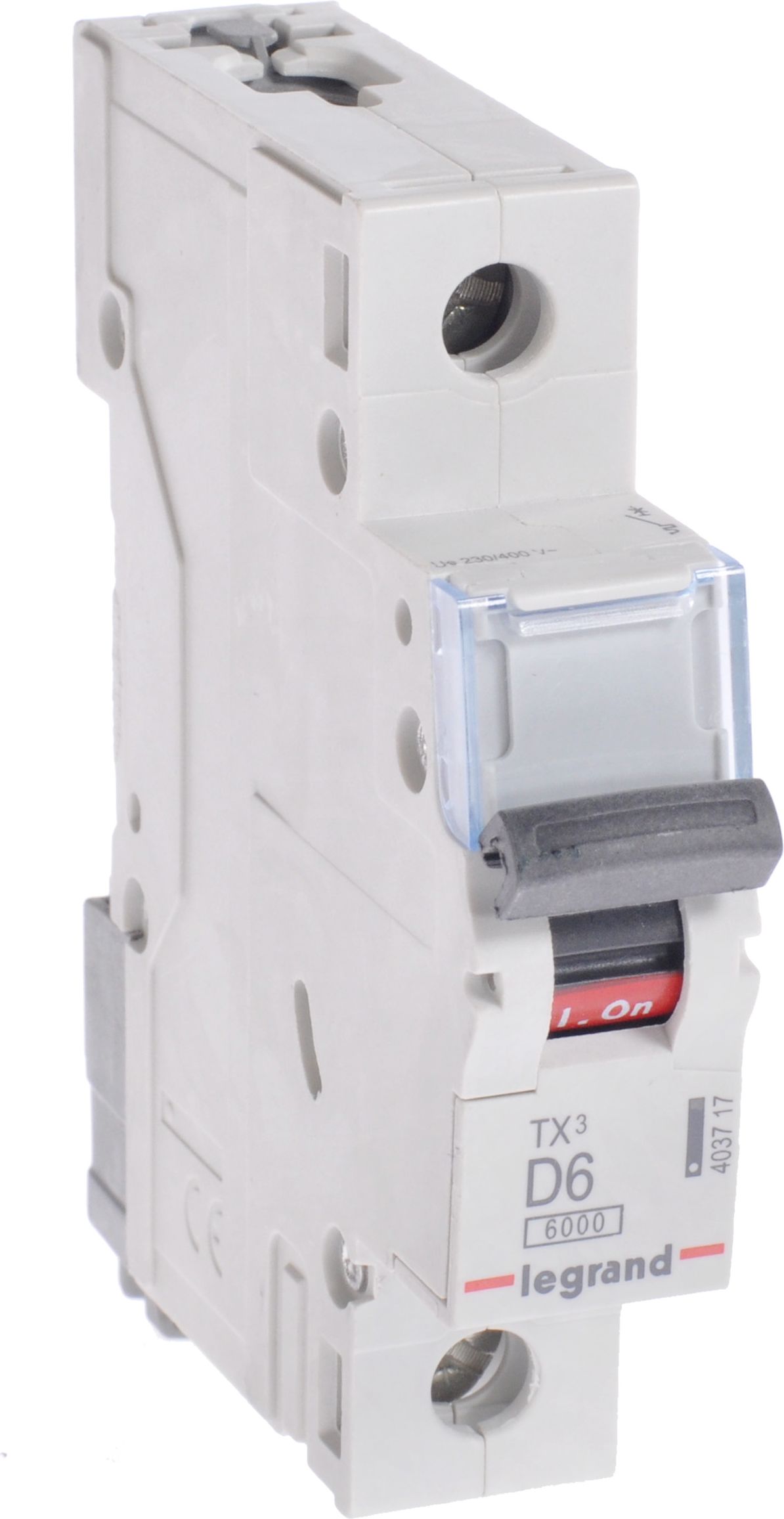 Legrand Wyłącznik nadprądowy 1P D 6A 6kA AC S301 TX3 (403717)