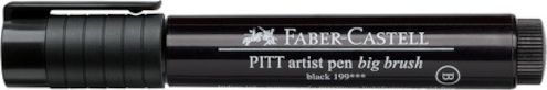 Faber-Castell pióro kreślarskie Pitt Artist Big Brush 199 czarny
