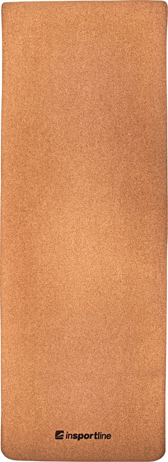 inSPORTline Mata treningowa Corkam 173 cm x 61 cm x 0.6 cm brązowa