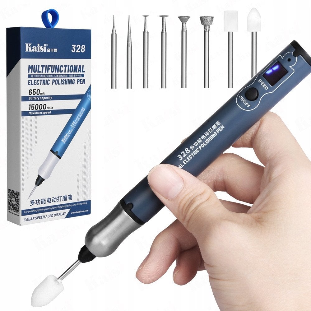 Mini Szlifierka / Polerka akumulatorowa PCB długopisowa KAISI 328