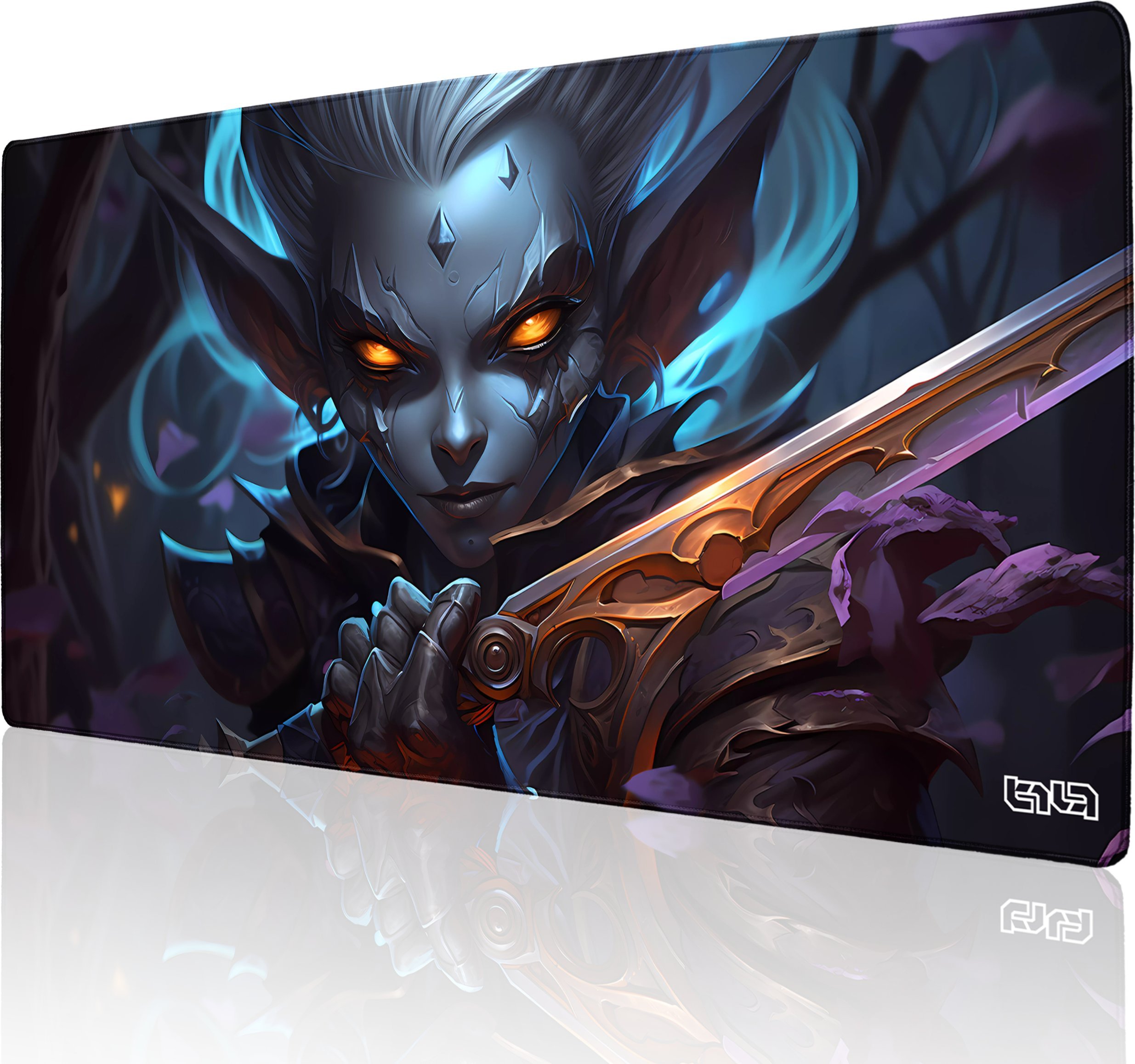 Podkładka Tilt PODKŁADKA GAMINGOWA Chibi Night Elf 100x50 TILT Na biurko Gamingowa XL