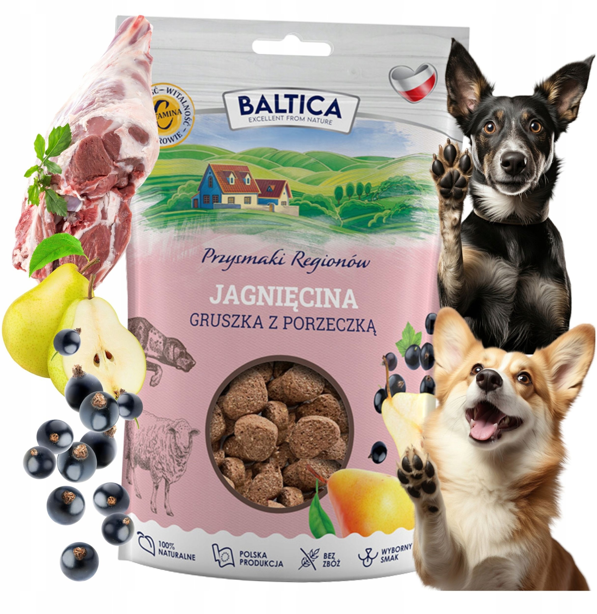 BALTICA PRZYSMAKI REGIONÓW Jagnięcina z gruszką 100g