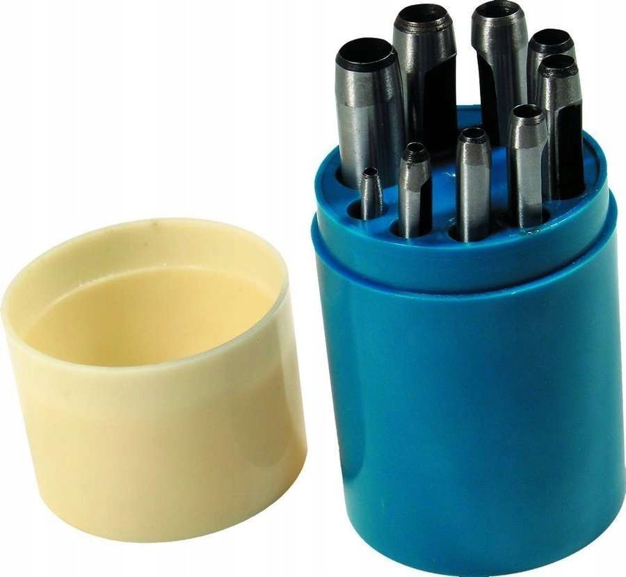 Wycinaki do gumy 2.5 - 10 mm 9 szt. Condor c.80