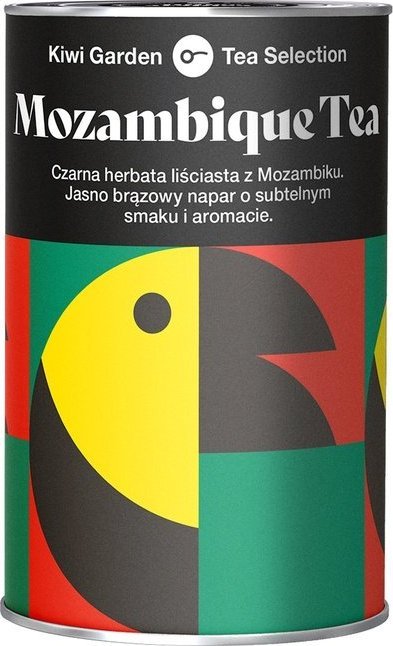 Kiwi Garden Czarna Herbata Mozambik liściasta 100g Kiwi Garden