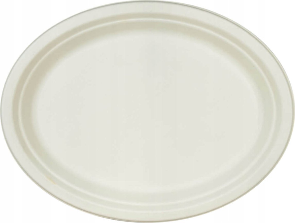 Arpex Talerz trzcinowy owalny 26x19cm 6szt/opak