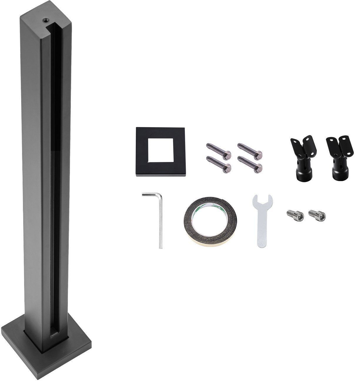 Zacisk do Szkła Balustrada ze Stali Nierdzewnej - 85 cm