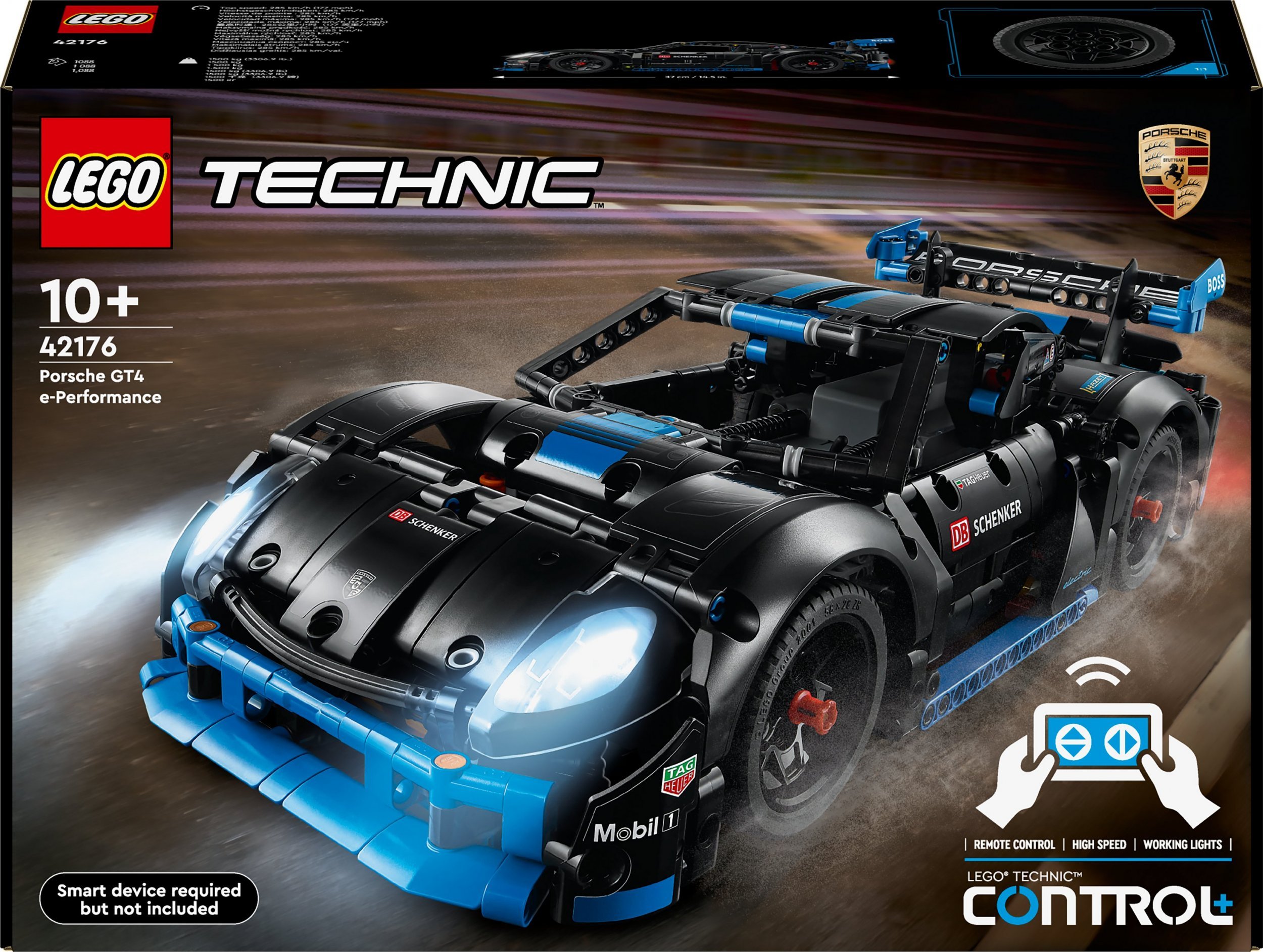 LEGO Technic Samochód wyścigowy Porsche GT4 e-Performance (42176)