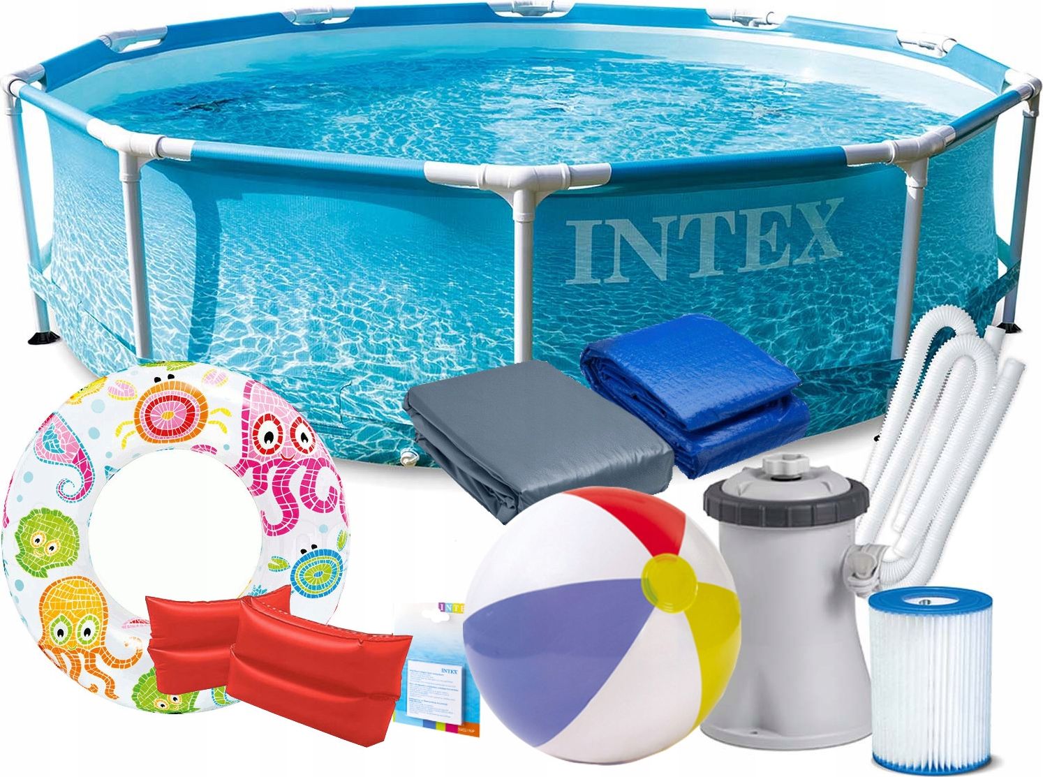 Intex Basen stelażowy 305cm 12w1 (28208)