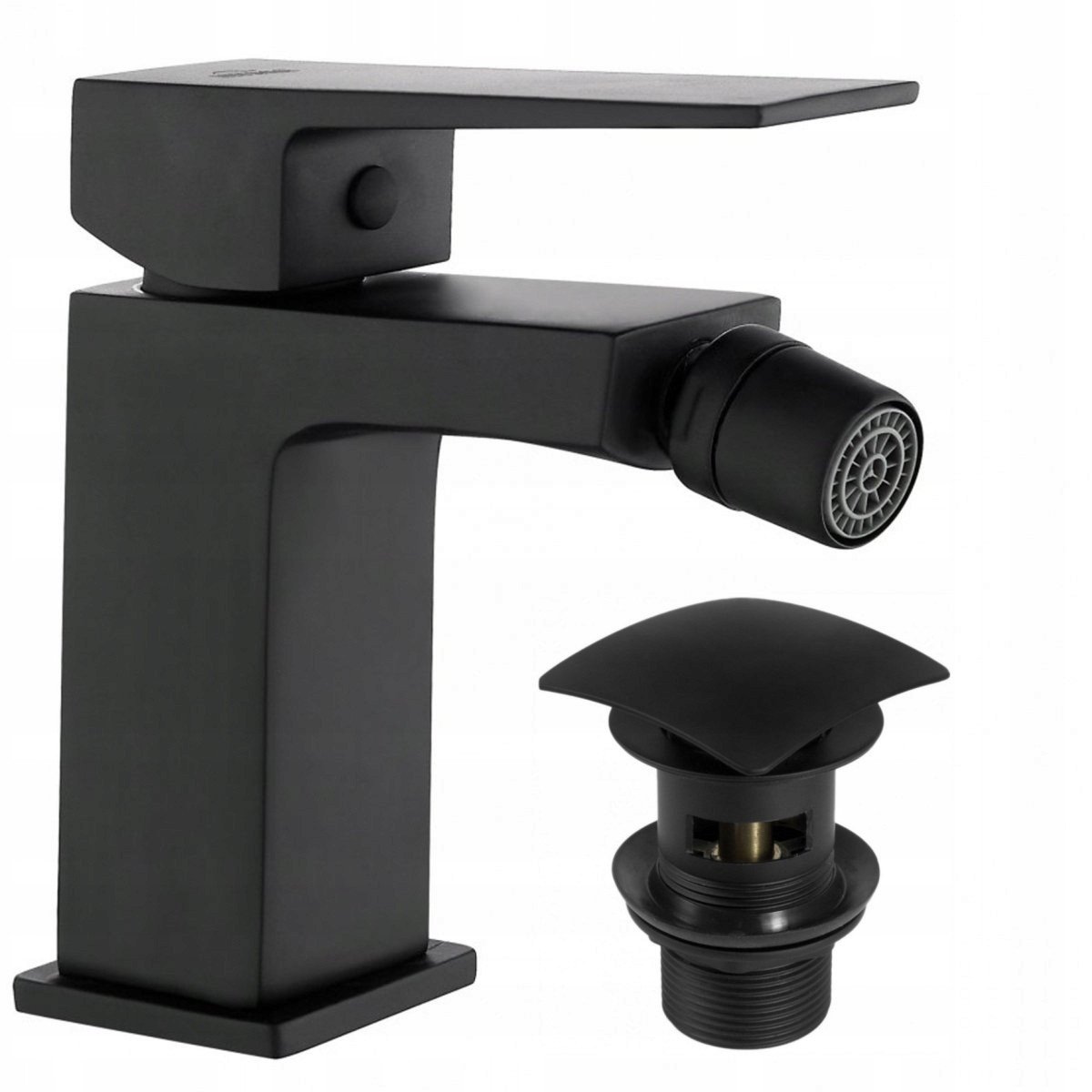 Invena bateria bidetowa Paros, czarny BB-09-004-A