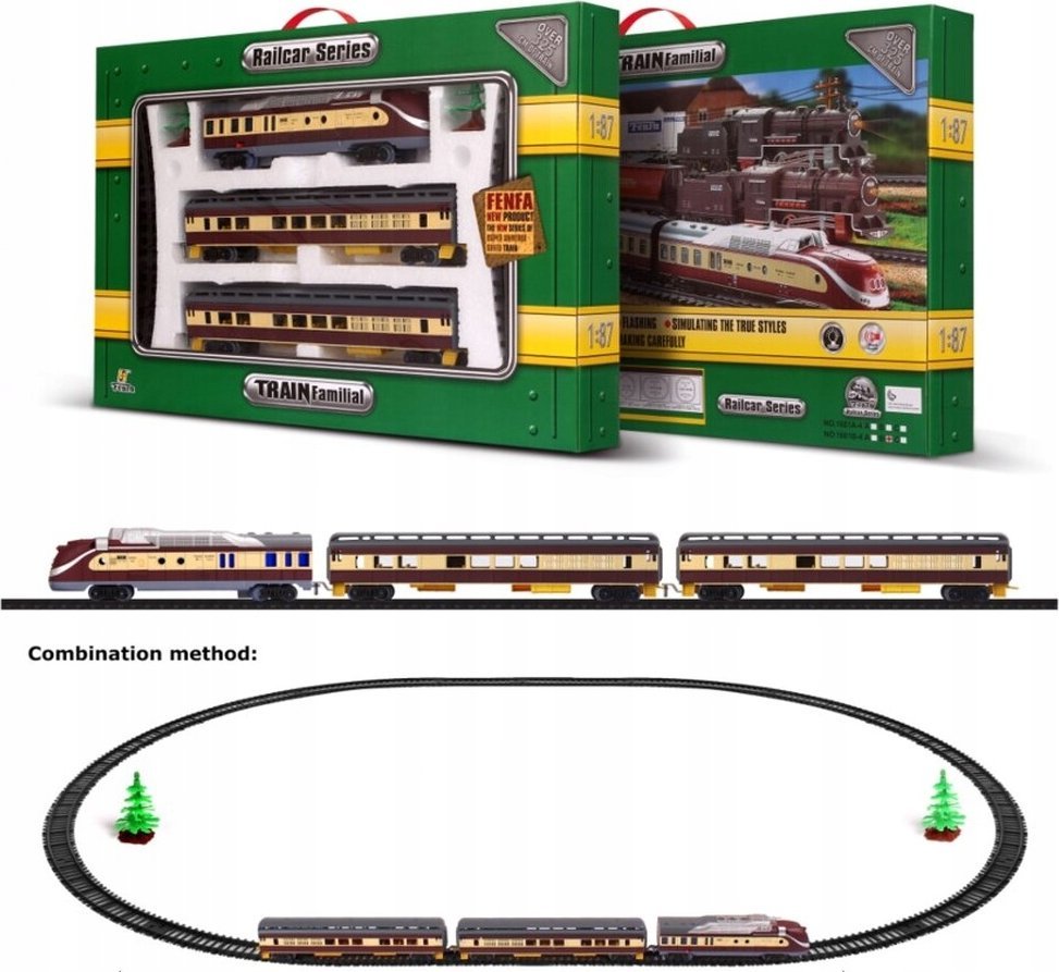 Kolejka Elektryczna Fenfa Pociąg Pasażerski