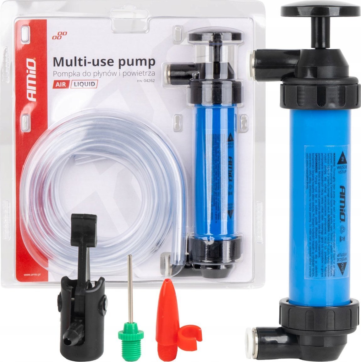 Pompa ręczna wielofunkcyjna transferowa do płynów amio-04262