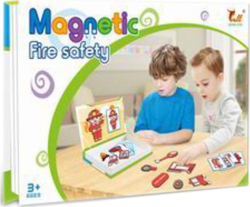 Askato Układanka magnetyczna - straż pożarna
