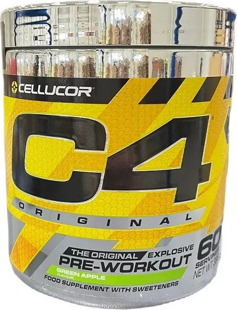 CELLUCOR Cellucor - C4 Original, Zielone Jabłko, Proszek, 396g