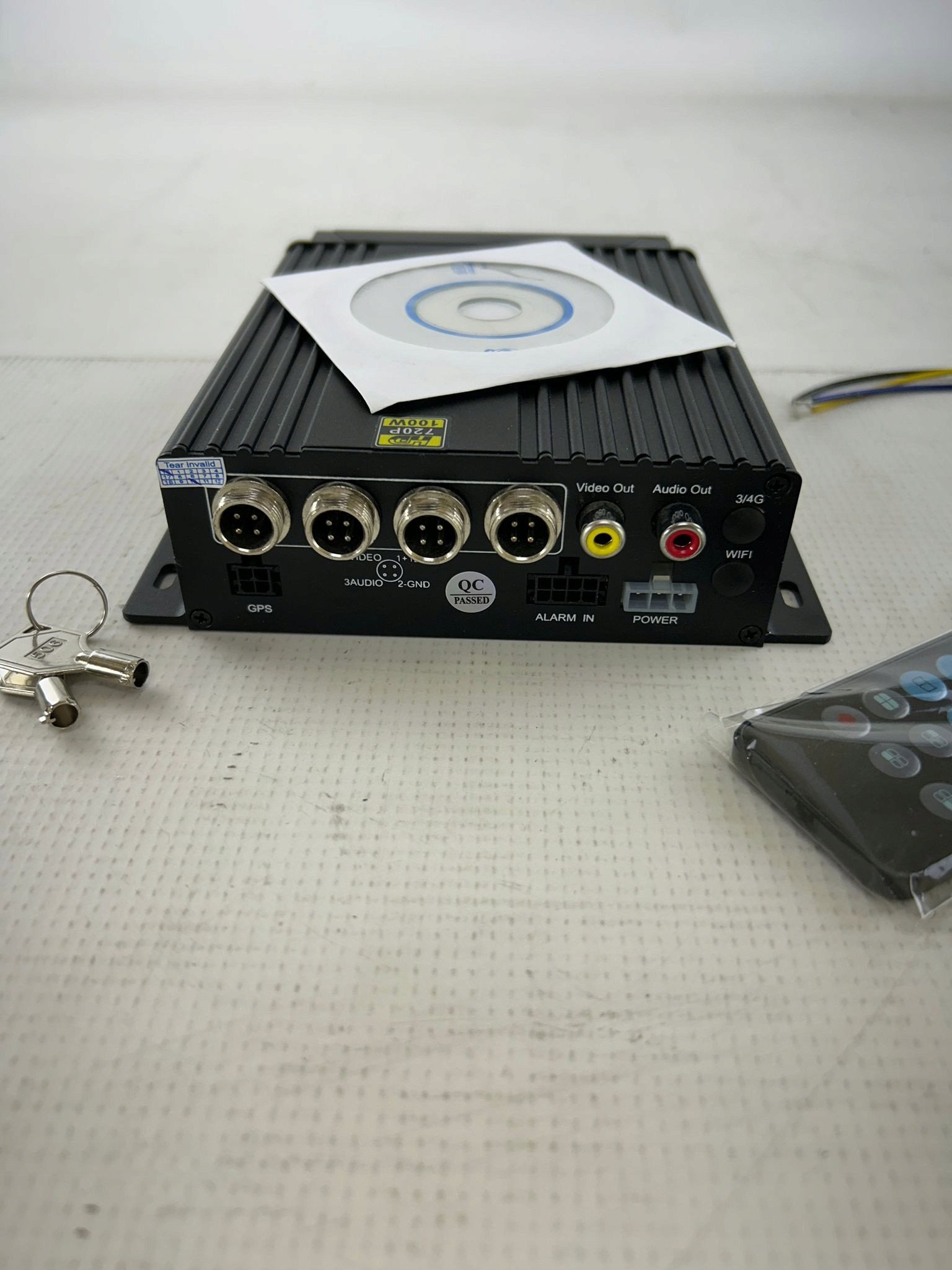 Profesjonalny rejestrator trasy dvr ahd z obsługą do 4 kamer