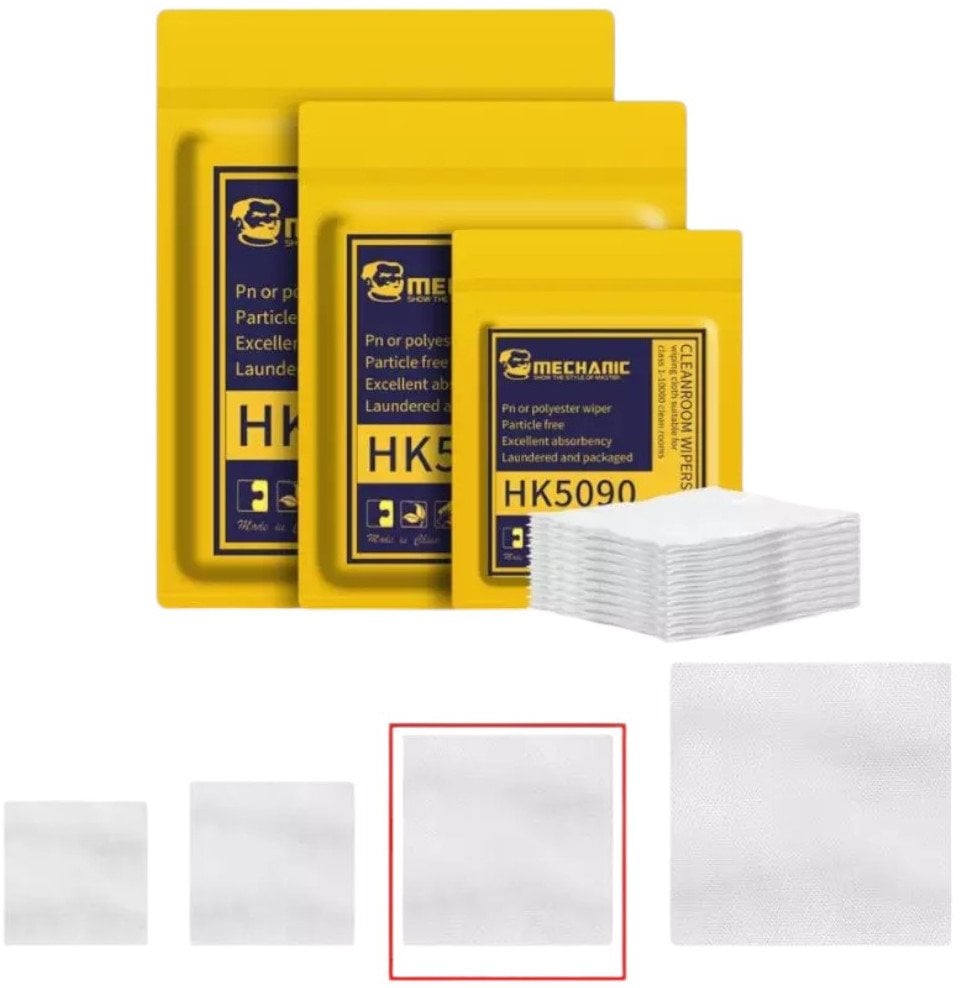 MECHANIC ściereczki bezpyłowe 21x21cm (x100)