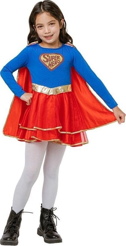 Strój Super Bohaterka rozm 130/140cm