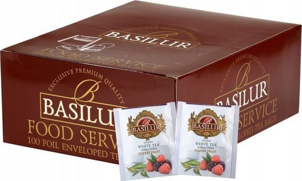 Basilur Basilur FOREST FRUIT herbata biała HoReCa 100szt.