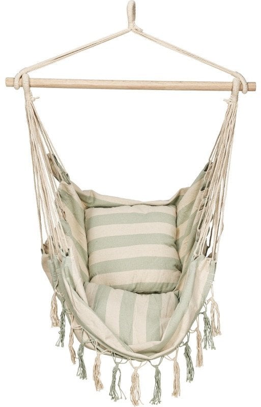 Sėdimas hamakas, 100x130 cm, smėlio spalvos