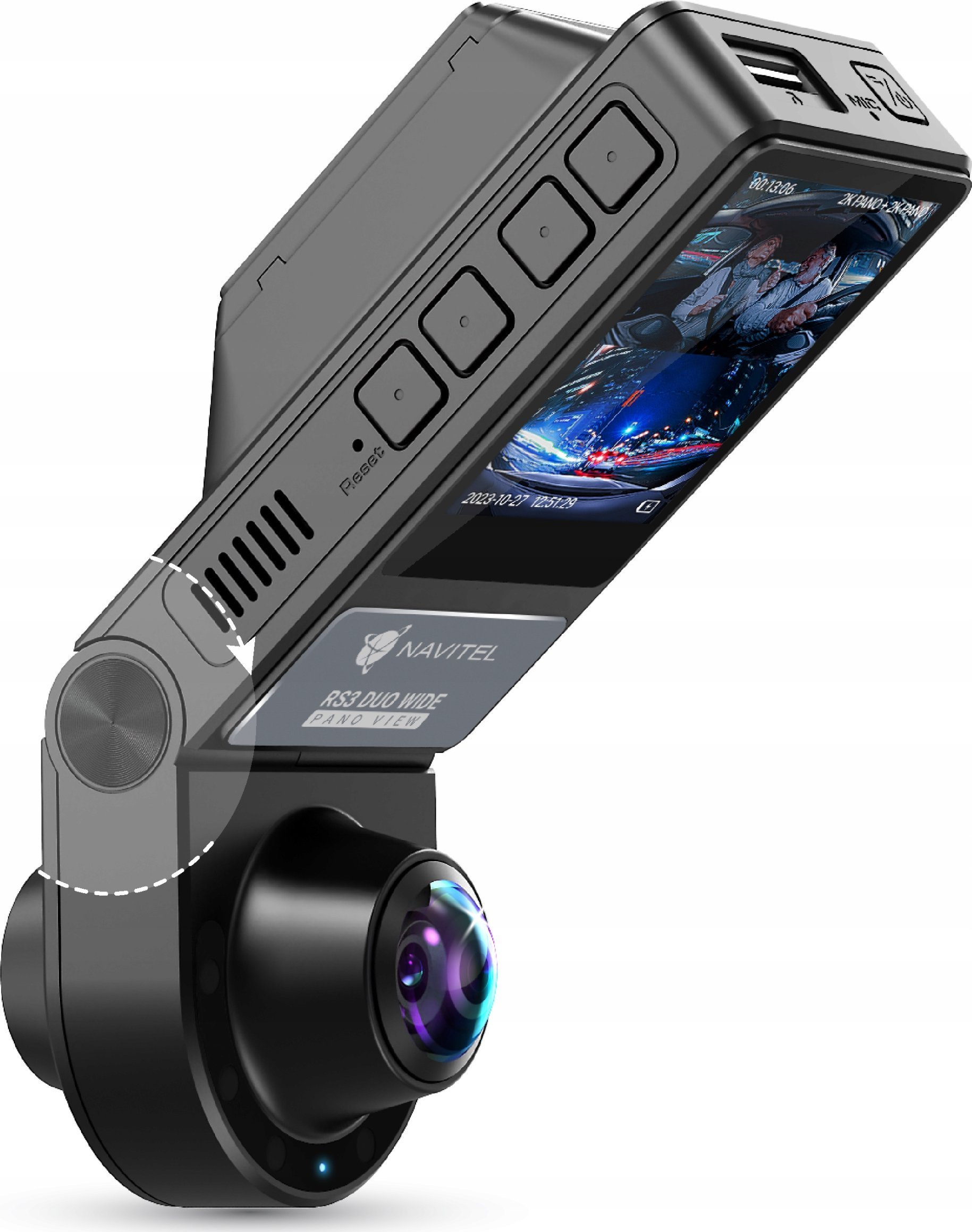 Wideorejestrator Navitel Navitel Rs3 Duo Wide