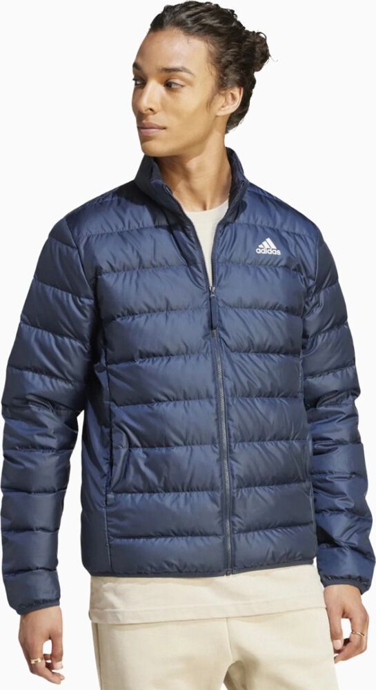 Kurtka męska adidas Essentials Light Down granatowa IK3218 XL
