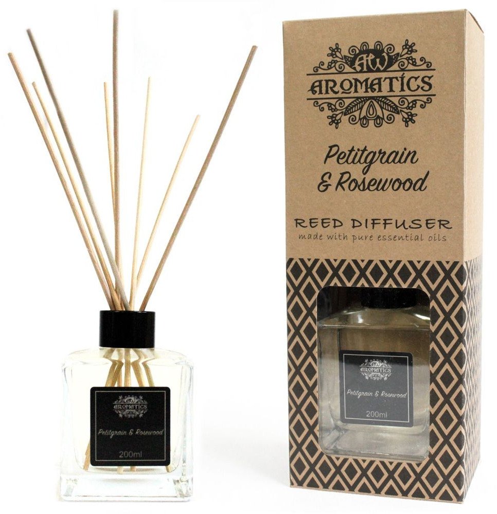 Dyfuzor zapachowy trzcinowy - Petitgrain i palisander