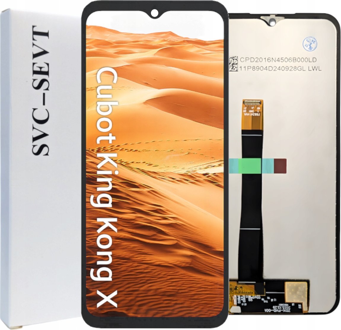 ORYGINAŁ WYŚWIETLACZ EKRAN LCD DO CUBOT KING KONG X