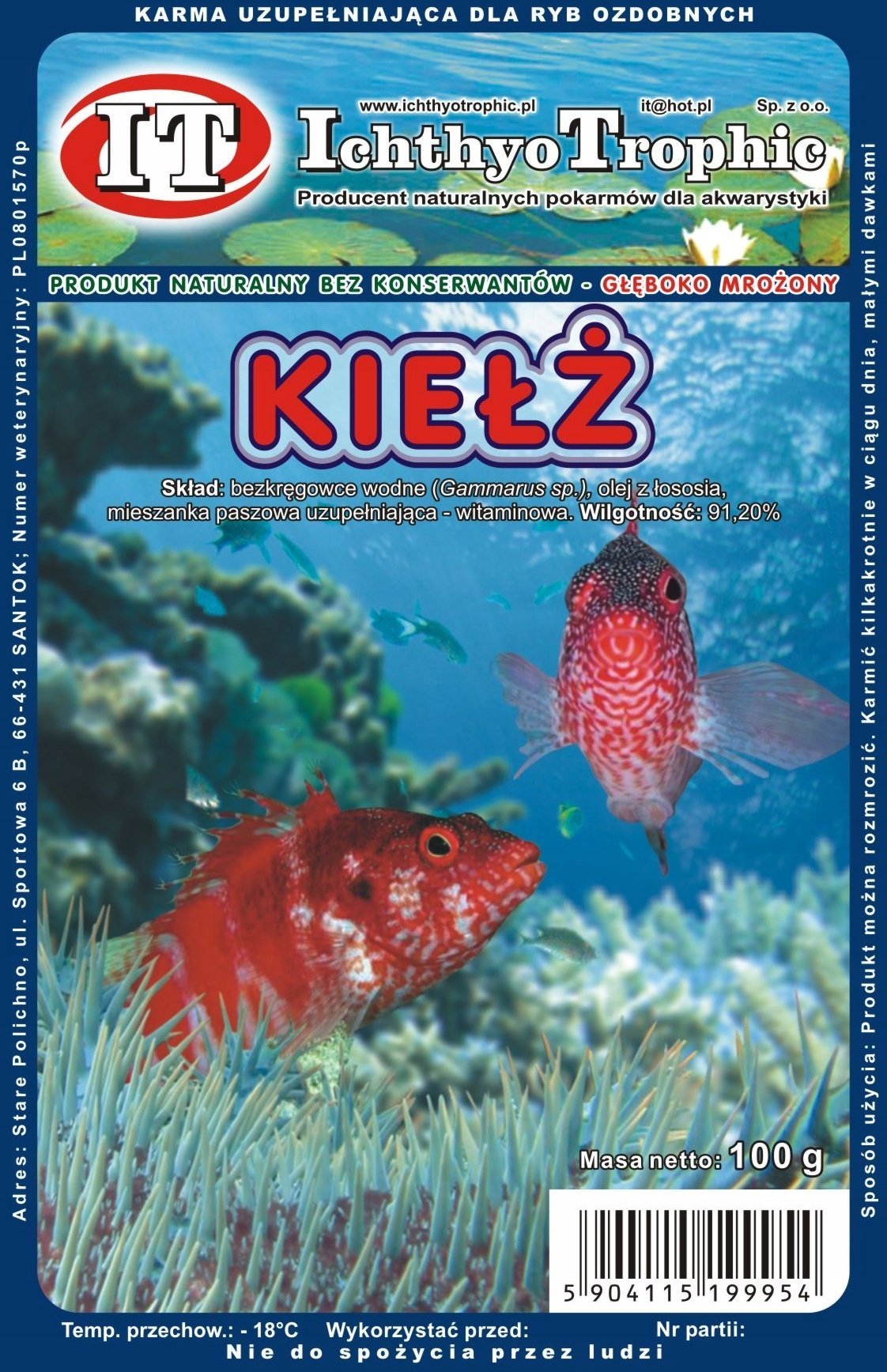 MROŻONKA KIEŁŻ 100G