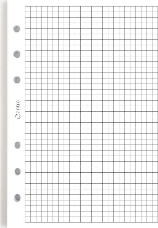 Antra Wkład do organizera A5 kartka biała ANTRA