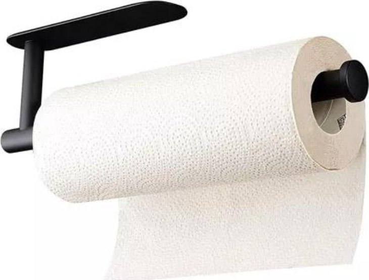 Delvant DELVANT KUNTO UCHWYT NA RĘCZNIK PAPIEROWY CZARNY