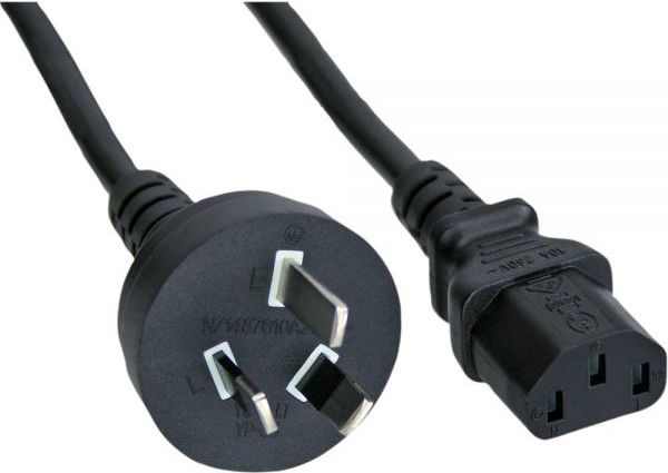 Kabel zasilający InLine 3 Pin IEC C13 H05VV-F (16652D)