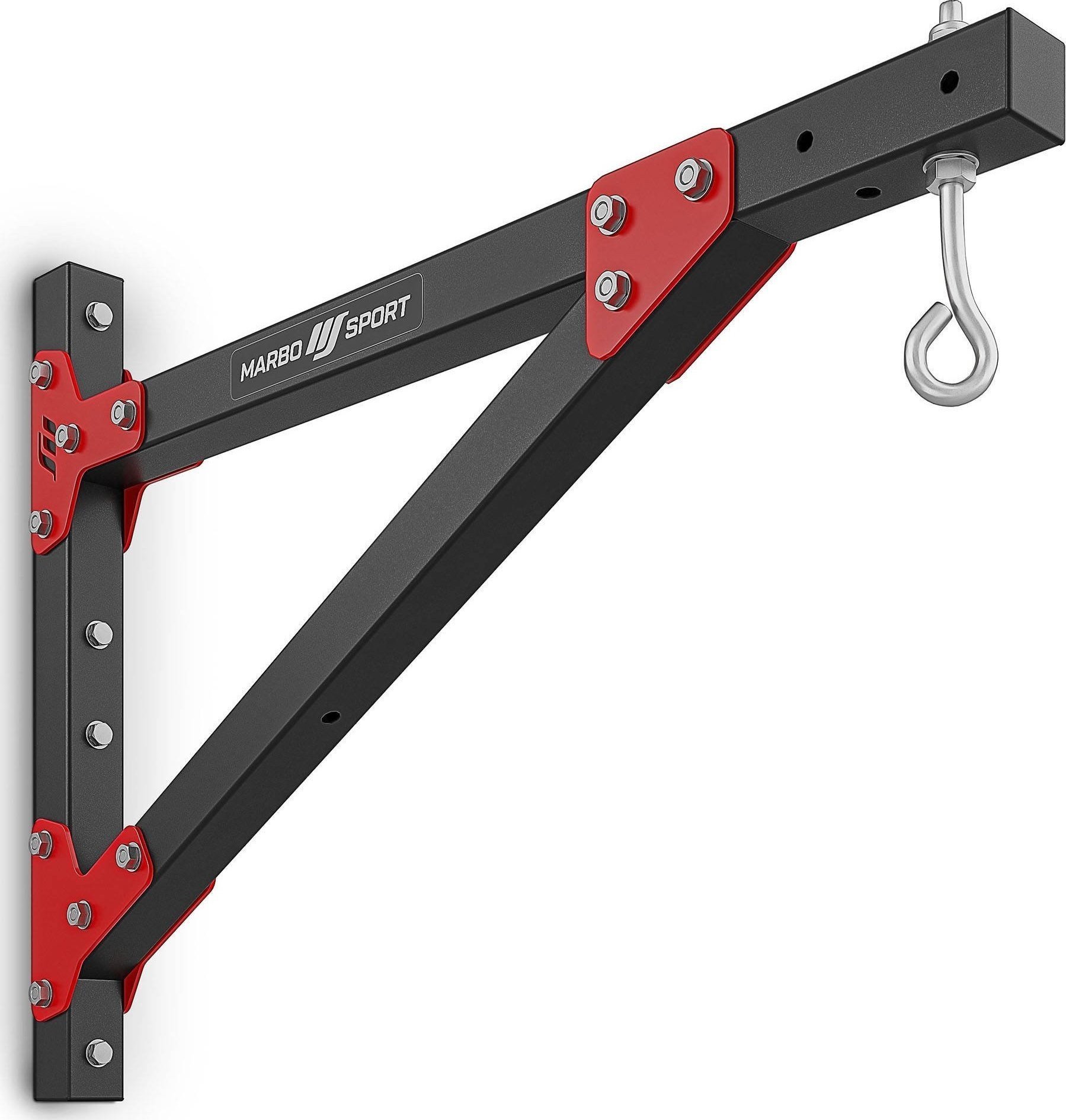 Marbo Sport Wysięgnik ramię wieszak hak naścienny na worek bokserski Marbo Sport Boxing Bag Stand