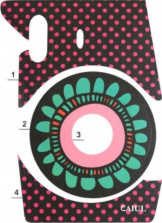 LoveInstant Skórka Skóra Naklejka do Fujifilm INSTAX MINI 8 - CZARNY