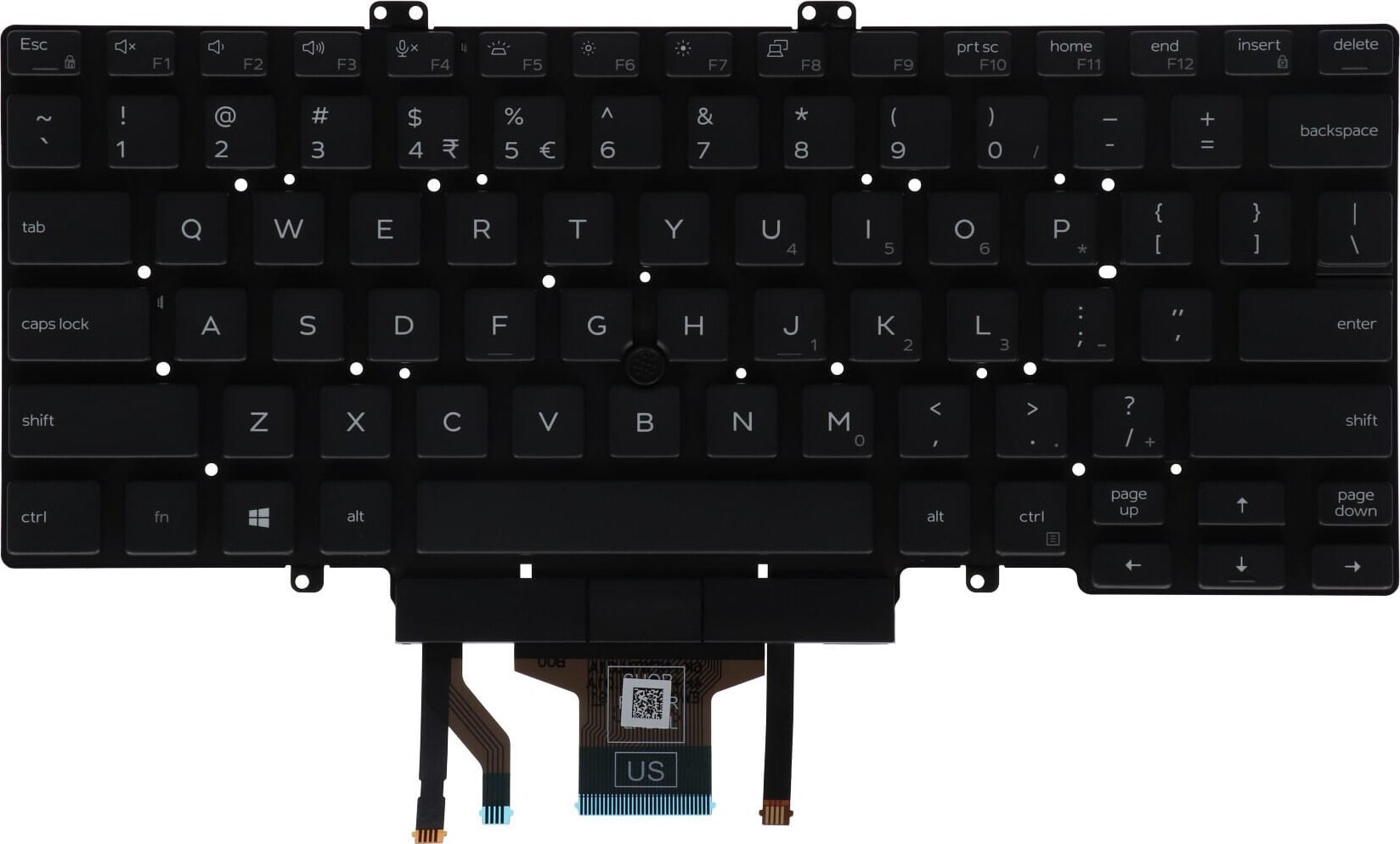 Dell KYBD 81 US-INTL M18ISF-BPS