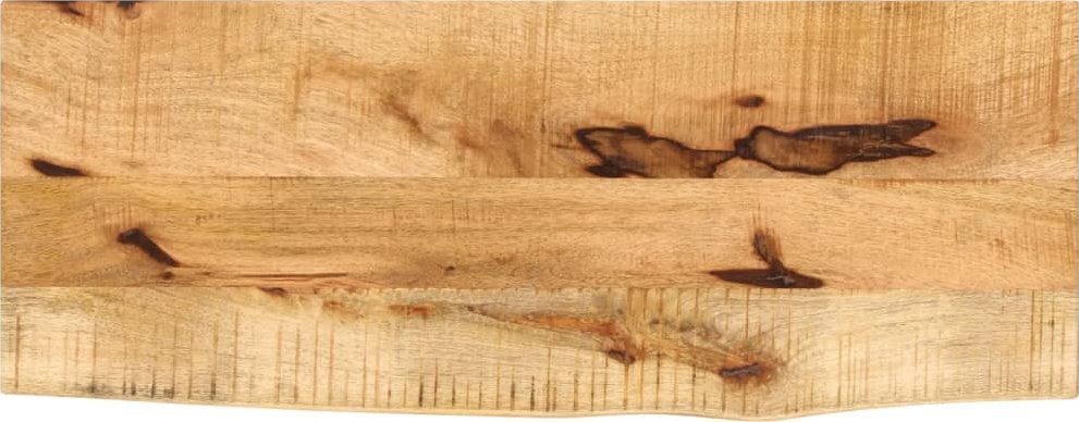 vidaXL Blat stołu, 80x20x2,5cm, naturalna krawędź, surowe drewno mango