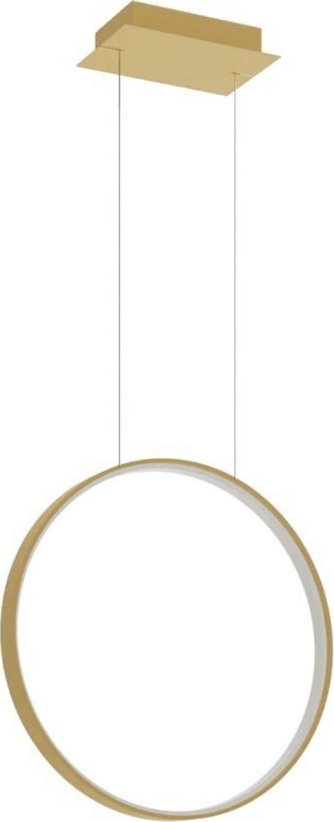 Lampa wisząca Thoro Lampa wisząca koło Rio TH.221 Thoro LED 30W 4000K futurystyczna złota