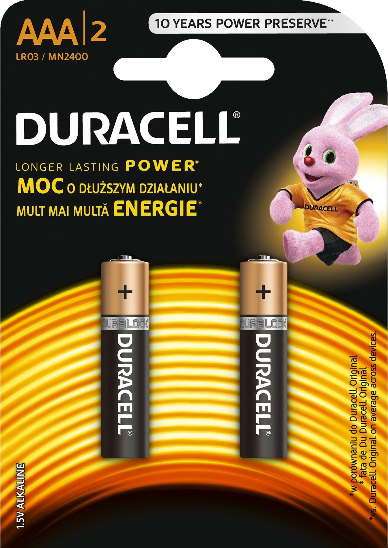 Duracell Bateria Basic AAA / R03 2 szt.