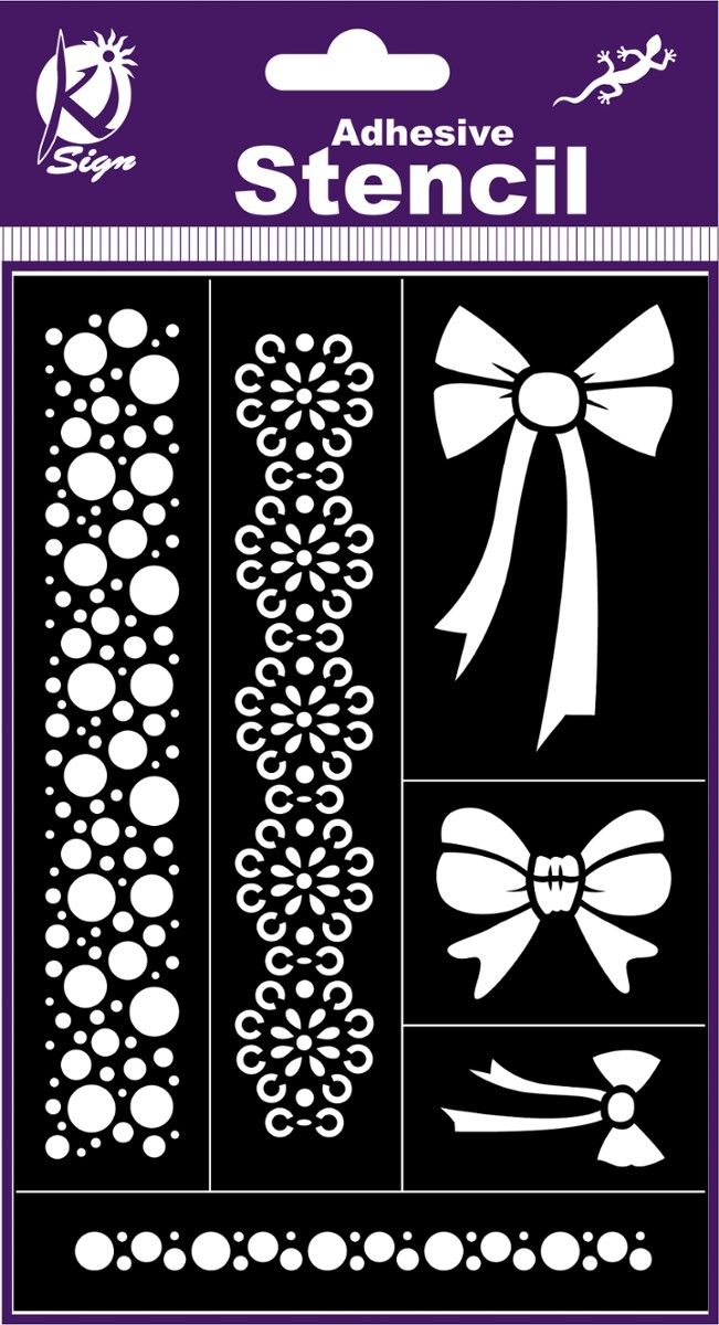 Ki-Sign Szablon 12x18 cm Wstążki