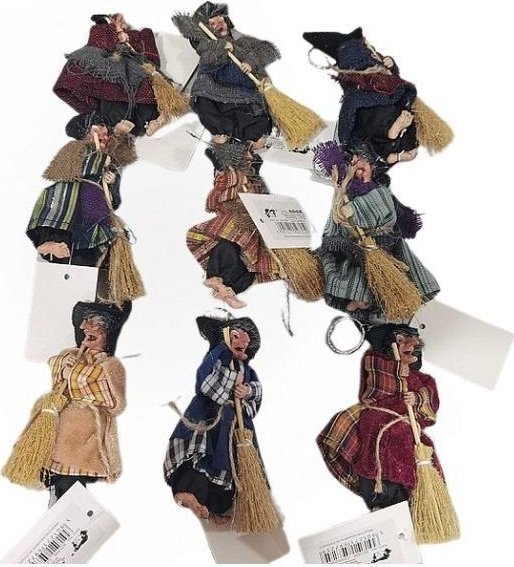 Brelok czarownica MIX