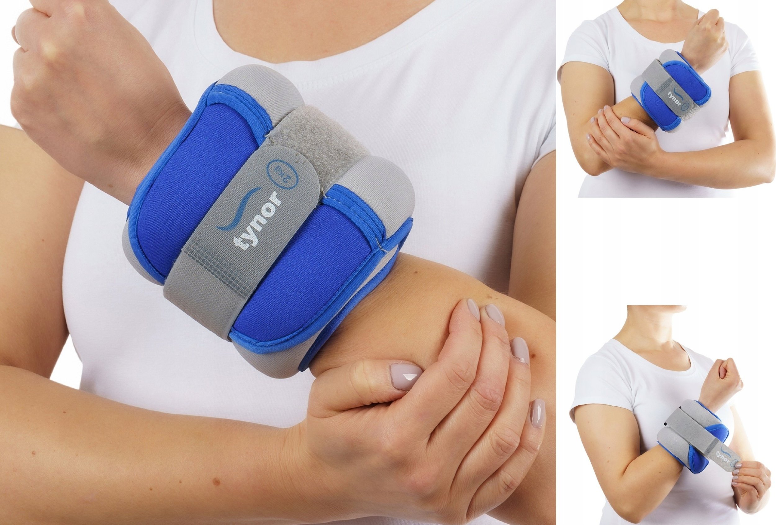 TYNOR CIĘŻARKI OBCIĄŻENIA OBCIĄŻNIKI NOGI RĘCE 2 KG 1SZT