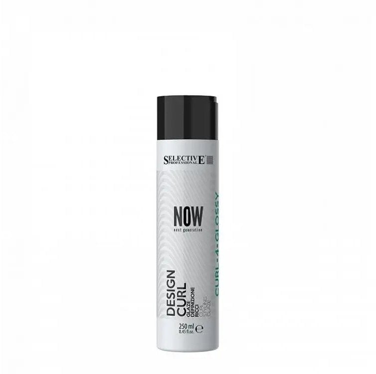 Selective Professional NOW DESIGN CURL Curl styling glaze Skystis garbanoms formuoti, 250 ml