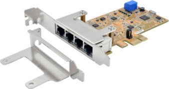 Kontroler Exsys EXSYS EX-6084 PCIe 4-porty quad Ethernet 1 Gigabit-kaart