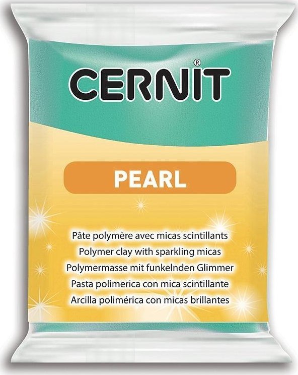 Modelina Cernit Perłowa Zielona 56 g