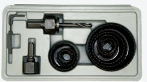 Silver Otwornica do drewna 11 elementów (10341)