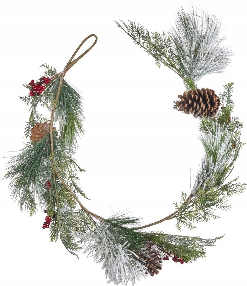 Dekoracja świąteczna Beliani girlanda