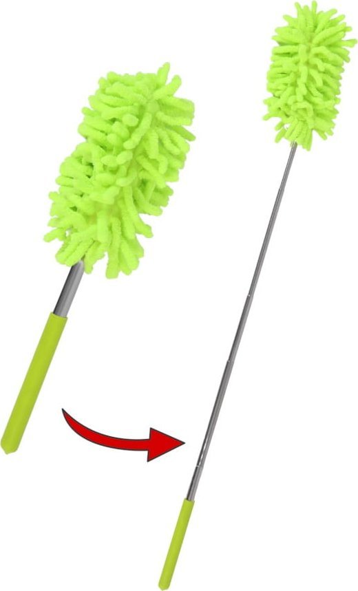 KOKO Kurzawka Szczotka mała do kurzu Miotełka teleskop chenille 30-77cm KO-7689