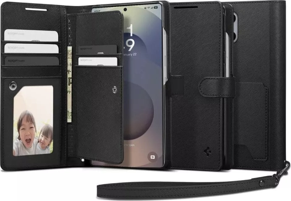 SPIGEN WALLET ”S” GALAXY S25 ULTRA BLACK